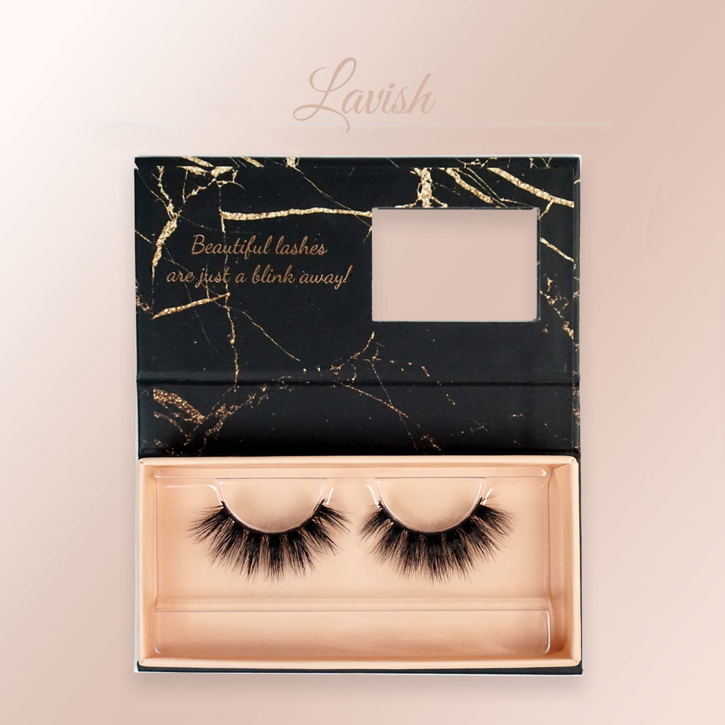 Lavish Luxury Mink Lashes | Spiky Glam Wimpers