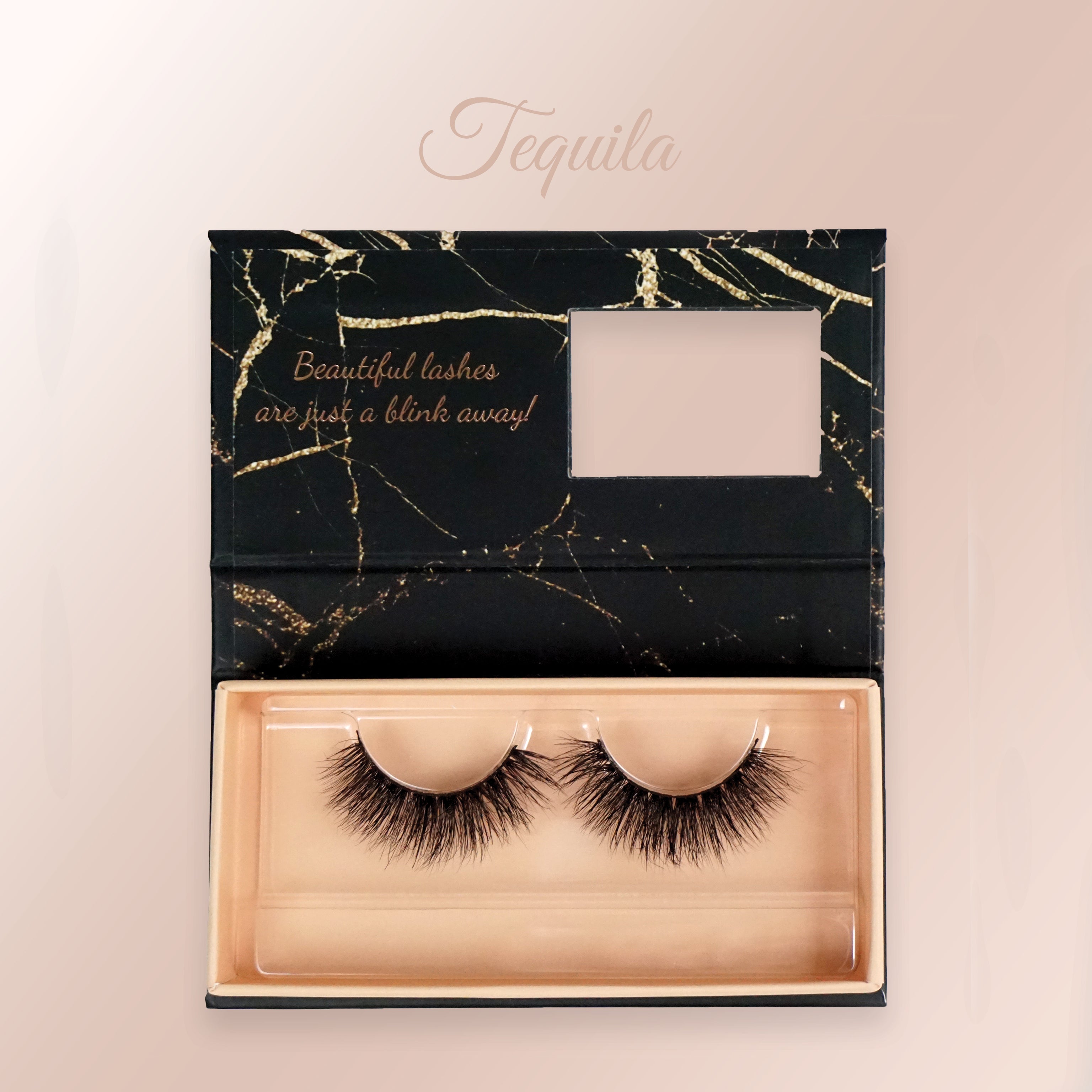 Tequila Luxury Mink Lashes | Glam Volume Wimpers
